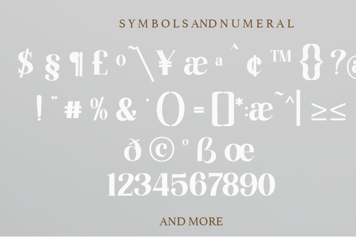 Marselind Serif font, a Sans Serif Font by josstype (Photo 9 of 9)