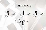Negative | Script Font, a Handwritten Font by Scratchones (Thumbnail 8 of 9)
