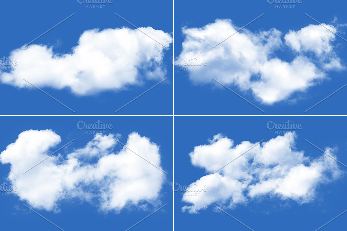 Clouds Brushes preview 3