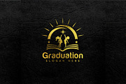 Graduation logo Kids Reaching star, an Education Illustration by Master Design (Thumbnail 3 of 3)