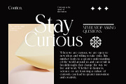 Contten Modern Ligature Serif, a Serif Font by Alfinart (Thumbnail 5 of 11)