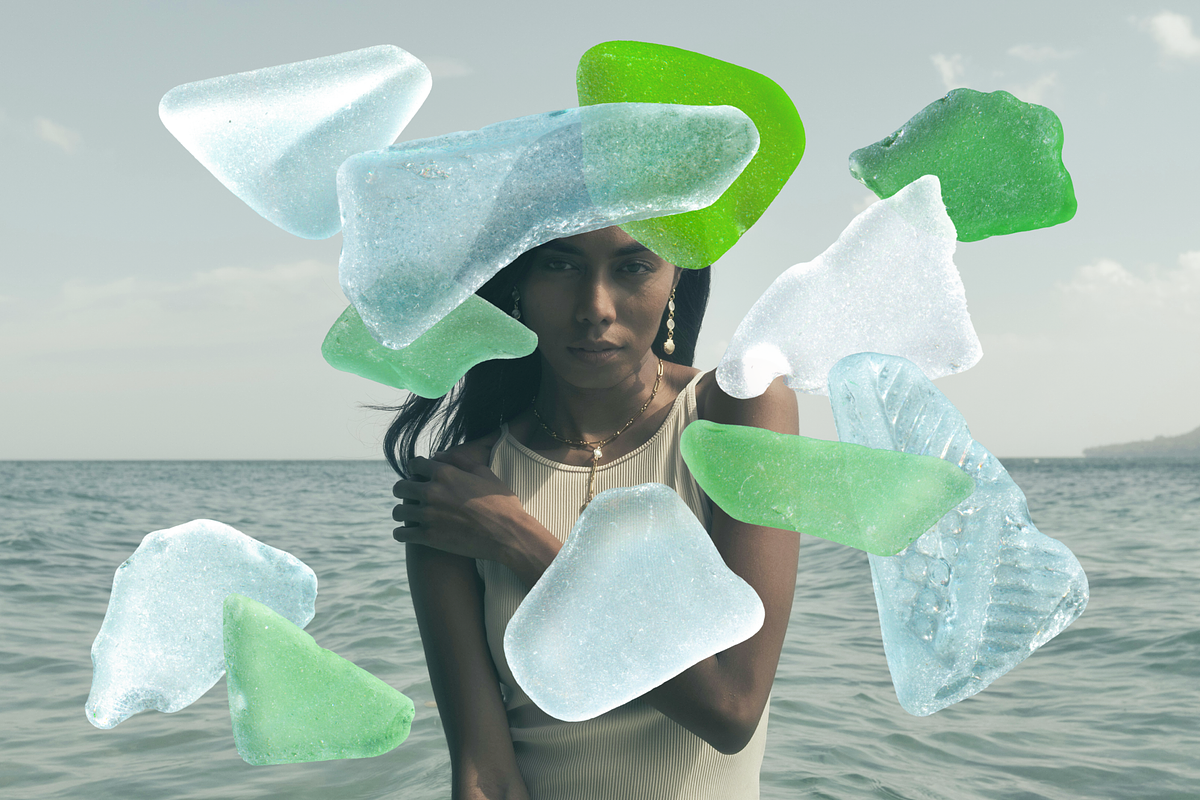 Sea Glass: Scanned Glass Toolkit, an Object Graphic by Anastasiia VNSK (Photo 7 of 19)