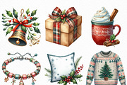 Cozy Christmas Charm Sublimation, an Illustration by Craft Nest (Thumbnail 2 of 5)