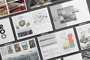 Grayscale Portfolio Template Bundle, a Presentation Template by Arkishop (Thumbnail 5 of 10)
