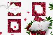 Watercolor peony flower, an Illustration by MiraEl Art (Thumbnail 4 of 15)