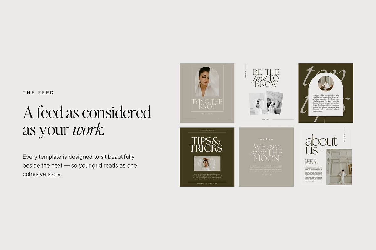 Modern Canva Instagram Templates, a Social Media Template by Adam and Grace (Photo 18 of 22)