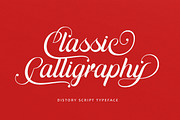 Distory Script, a Script Font by Letter Fresh (Thumbnail 5 of 10)