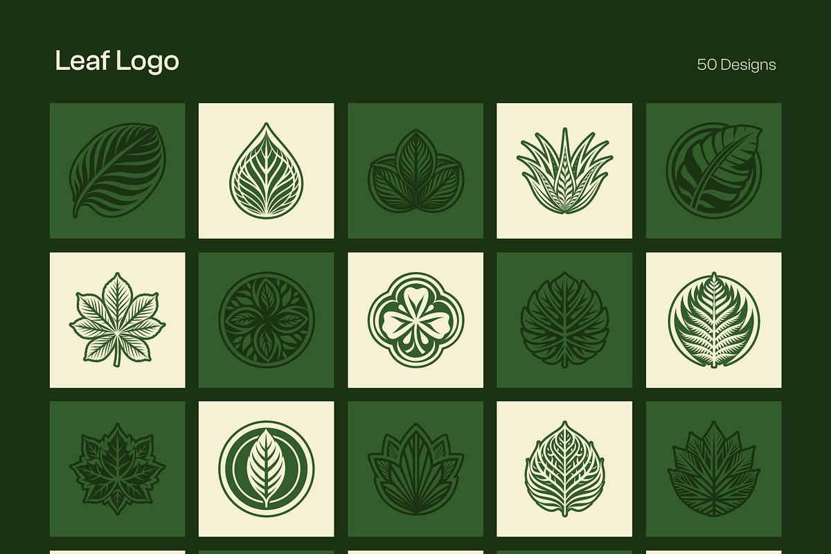 Nature Logo Bundle, a Solid Icon by Creative Stall (Photo 34 of 36)