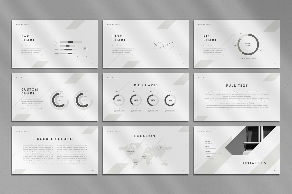 Pictor Presentation Template, a Presentation Template by SlideStation (Photo 7 of 7)