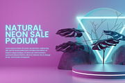 3D NEON PODIUM PRODUCT DISPLAY, a Templates & Theme by Font De Rico (Thumbnail 8 of 9)
