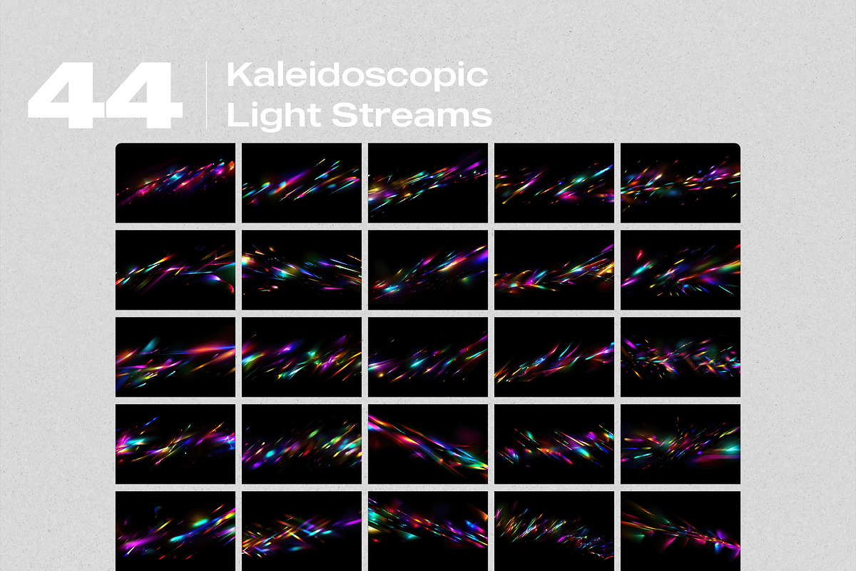 Kaleidoscopic Light Streams Overlays, a Brushes & More by PhotoSpirit (Photo 8 of 8)