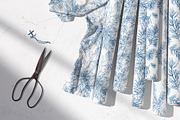 CHRISTMAS TOILE DE JOUY, a Pattern Graphic by Tanya Vollar (Thumbnail 11 of 11)