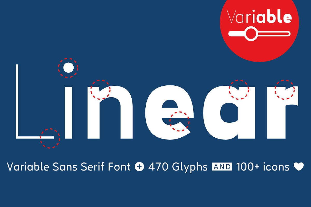 FONT | Linear Beta | Variable Font, a Sans Serif Font by Typo Graphic Design (Photo 3 of 8)