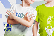 Kids Boy T-Shirt PSD Mockups Vol3, a Shirt Mockup by Hi, Mock-Up! (Thumbnail 3 of 12)