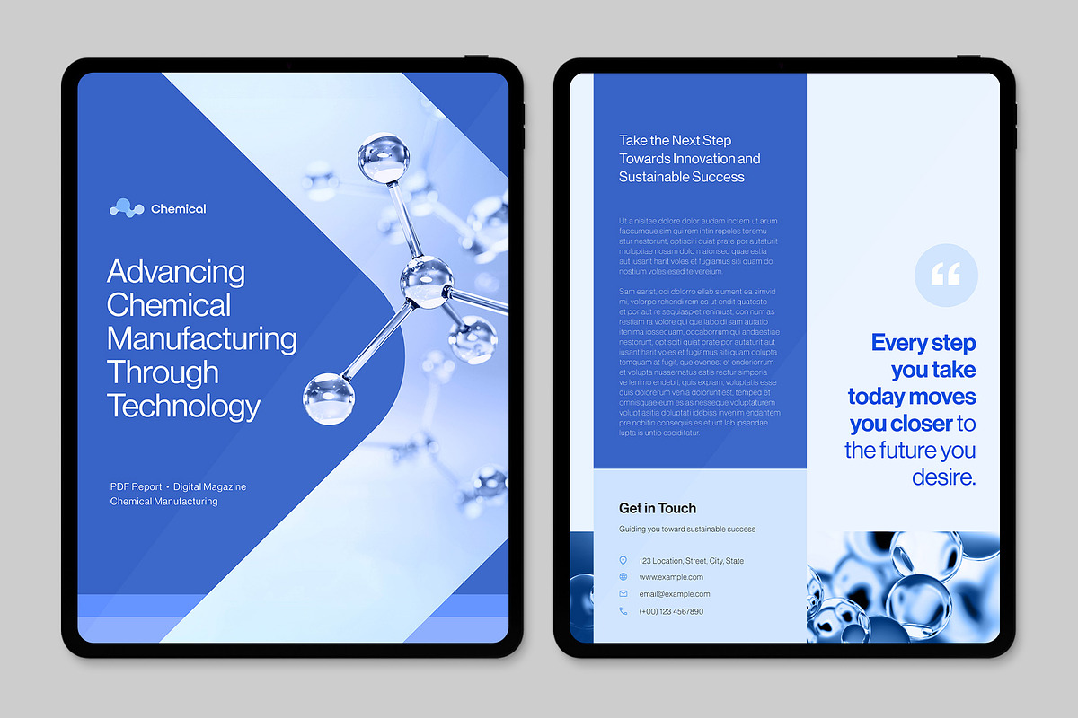 Digital Whitepaper Template, a Brochure Template by BrandPacks (Photo 5 of 6)