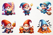 Halloween Cute Smiling Baby Gnome Su, an Illustration by RobertsArt (Thumbnail 5 of 7)