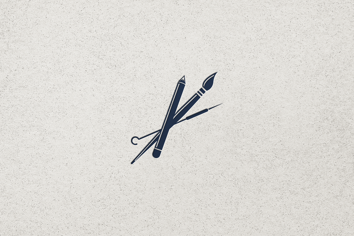 Minimalist Modern Painting Art Logo, a Branding & Logo Template by Luxury Logos (Photo 4 of 4)