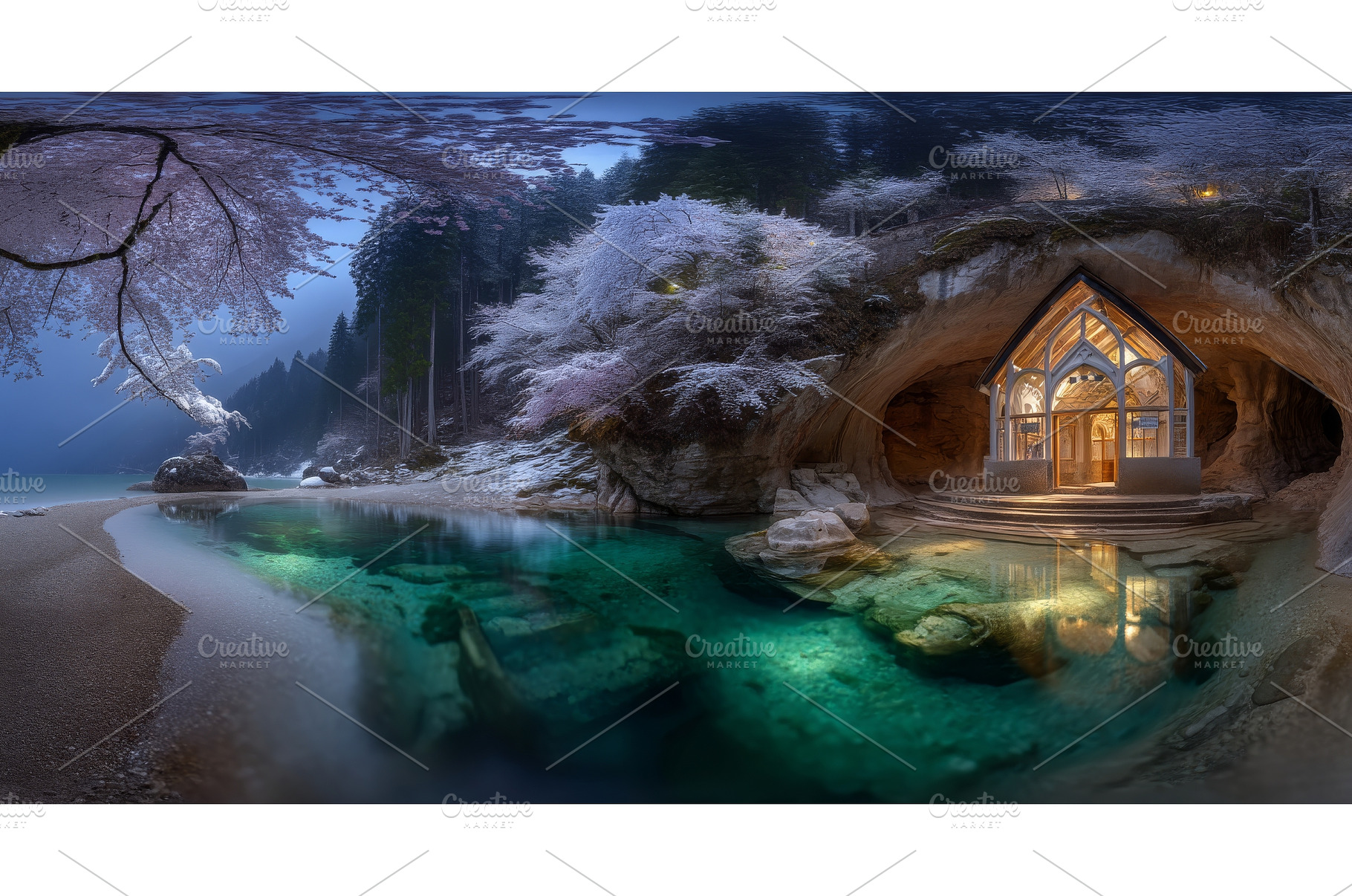 The beautiful pond with multiple, a Nature Photo by ZinetroN