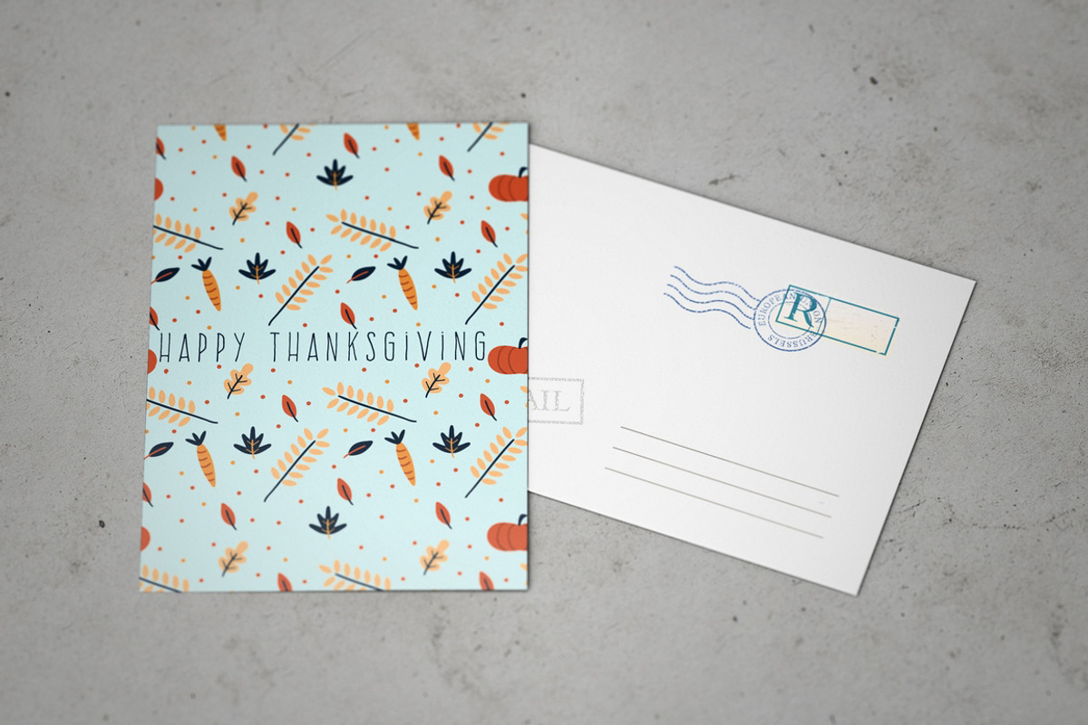 A6 Postcard with Envelope Mock-Up, a Print Template by MassDream (Photo 5 of 11)