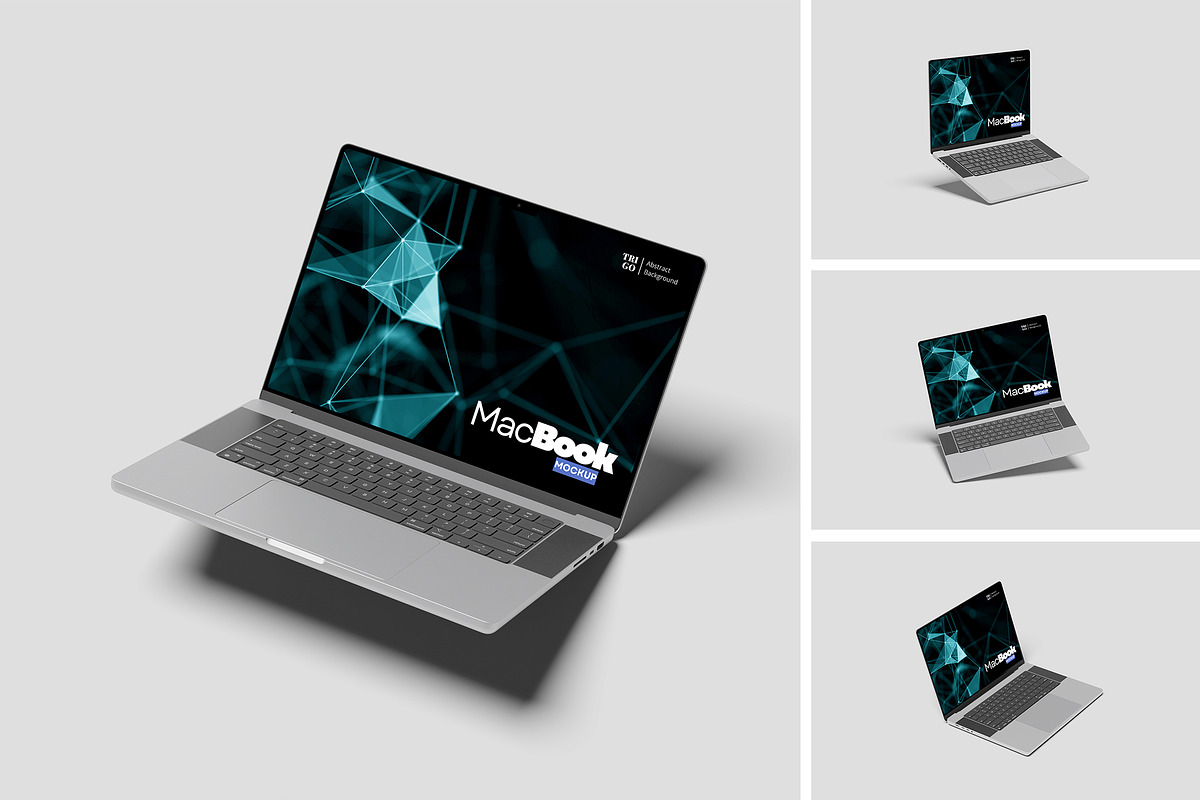 Laptop Laptop Mockup, a Mac Mockup by Pikachudesign (Photo 1 of 5)