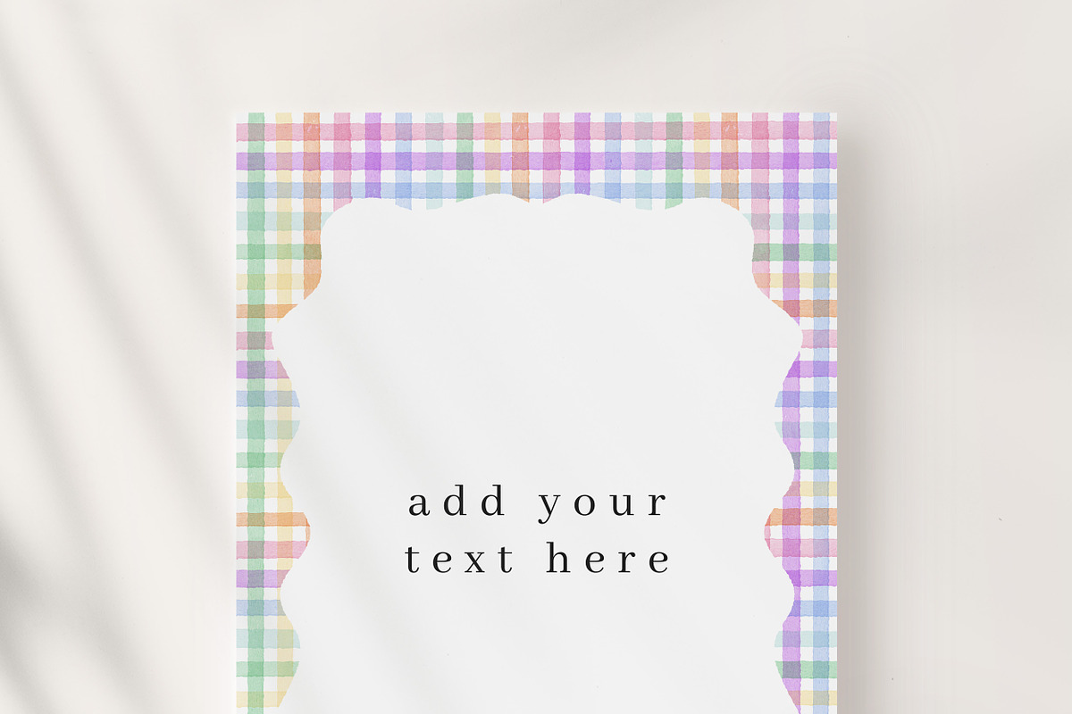 Pastel Rainbow Grandmillenial Frames, a Background Graphic by Essem Creatives (Photo 6 of 6)