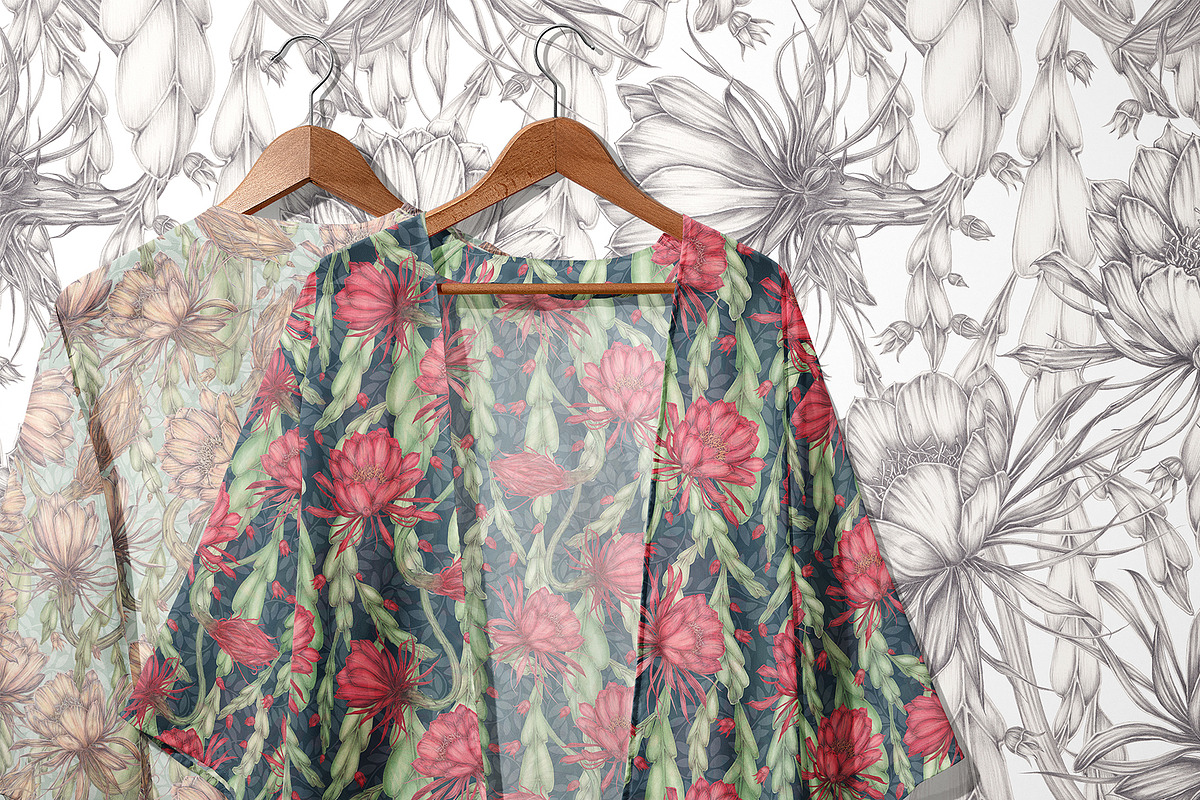 Floral Aesthetic Vintage Patterns, a Pattern Graphic by Alisa Fimen Design (Photo 12 of 13)