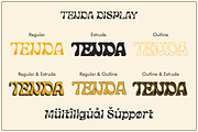 Tenda Display, a Font by Attract Studio (Thumbnail 15 of 17)