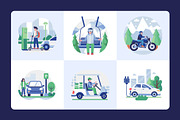 Animated Transport Illustration Art, a Transportation Illustration by Creative Stall (Thumbnail 3 of 5)