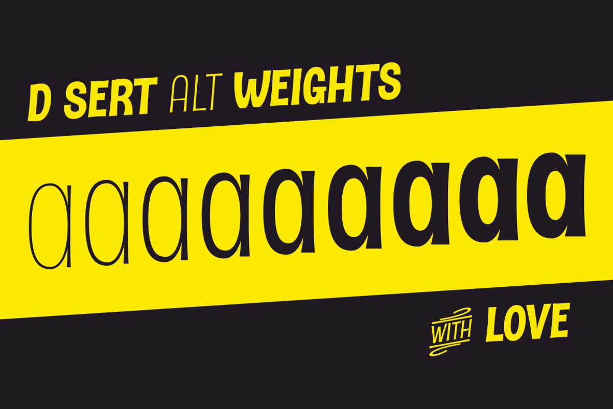 D Sert, a Sans Serif Font by Latinotype (Photo 3 of 5)