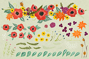 Watercolor Botanical Graphic Bundle, an Illustration by Magpie Paper Works (Thumbnail 3 of 5)