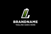 Letter L Battery Modern Logo, a Branding & Logo Template by Pray Art Design Studio (Thumbnail 2 of 2)