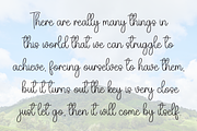 Hello | Script Font, a Handwritten Font by Scratchones (Thumbnail 6 of 9)
