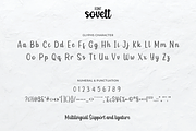 Sovett, a Script Font by twinstd (Thumbnail 10 of 10)