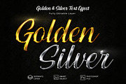 Golden & Silver Text Style Effect, a Layer Style Add-On by zahidhossainalif (Thumbnail 4 of 4)