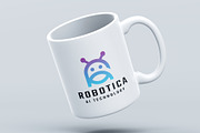 Robotica Letter R Logo, a Branding & Logo Template by Design_Planet (Thumbnail 3 of 4)