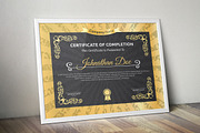 Certificate Word | PSD | AI, a Stationery Template by Curve Design (Thumbnail 1 of 4)