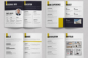 Professional Resume Brochure, a Brochure Template by ContestDesign (Thumbnail 3 of 3)