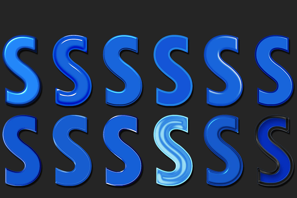 Bevel Text Effect Layer Styles, a Layer Style Add-On by Posh Papers & Patterns (Photo 5 of 7)