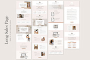 Course Sales Page Template Canva, a Landing Page Template by Tabitha Emma (Thumbnail 2 of 6)