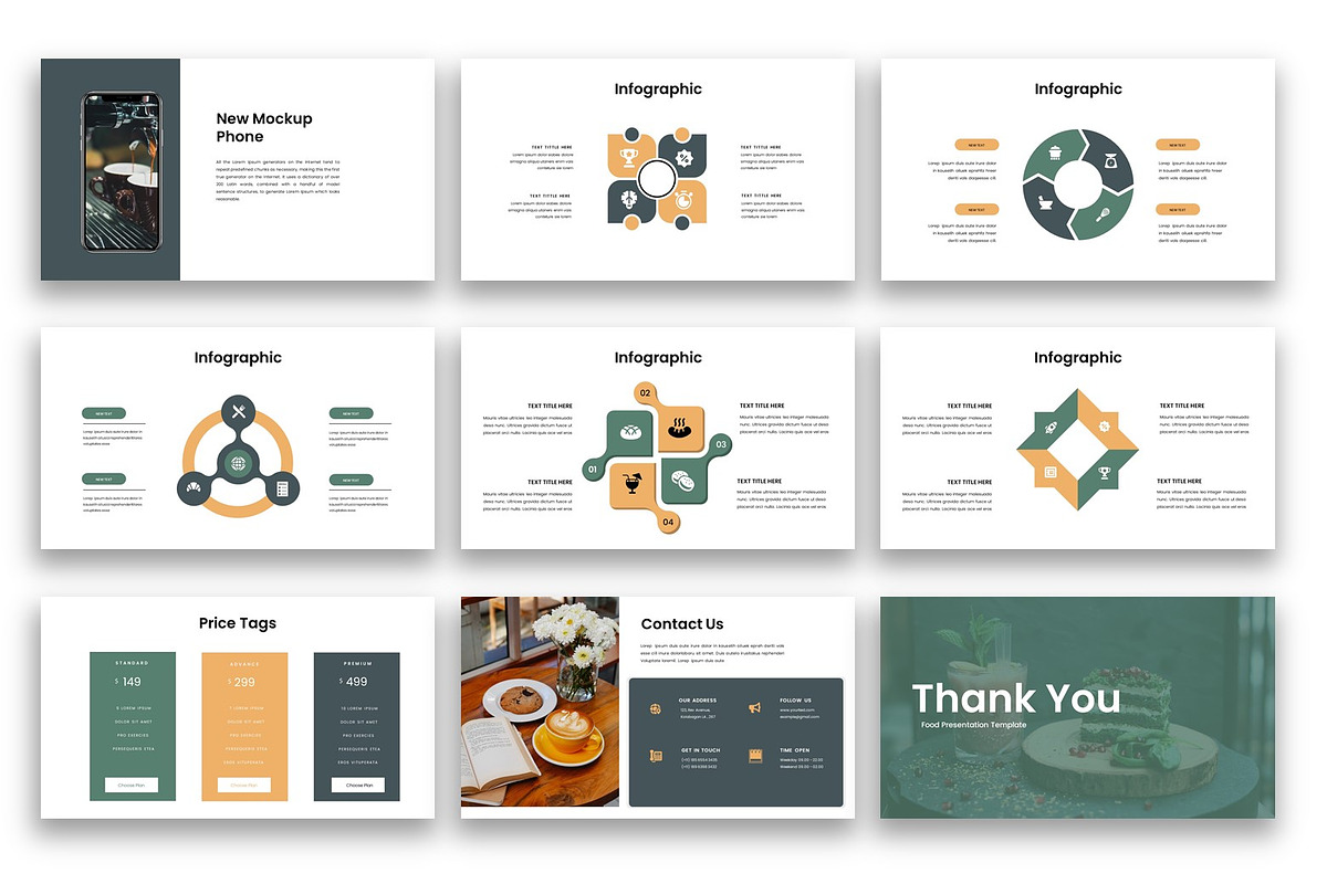 Cardona – Food  PowerPoint Template, a Presentation Template by kreatifreya (Photo 5 of 5)