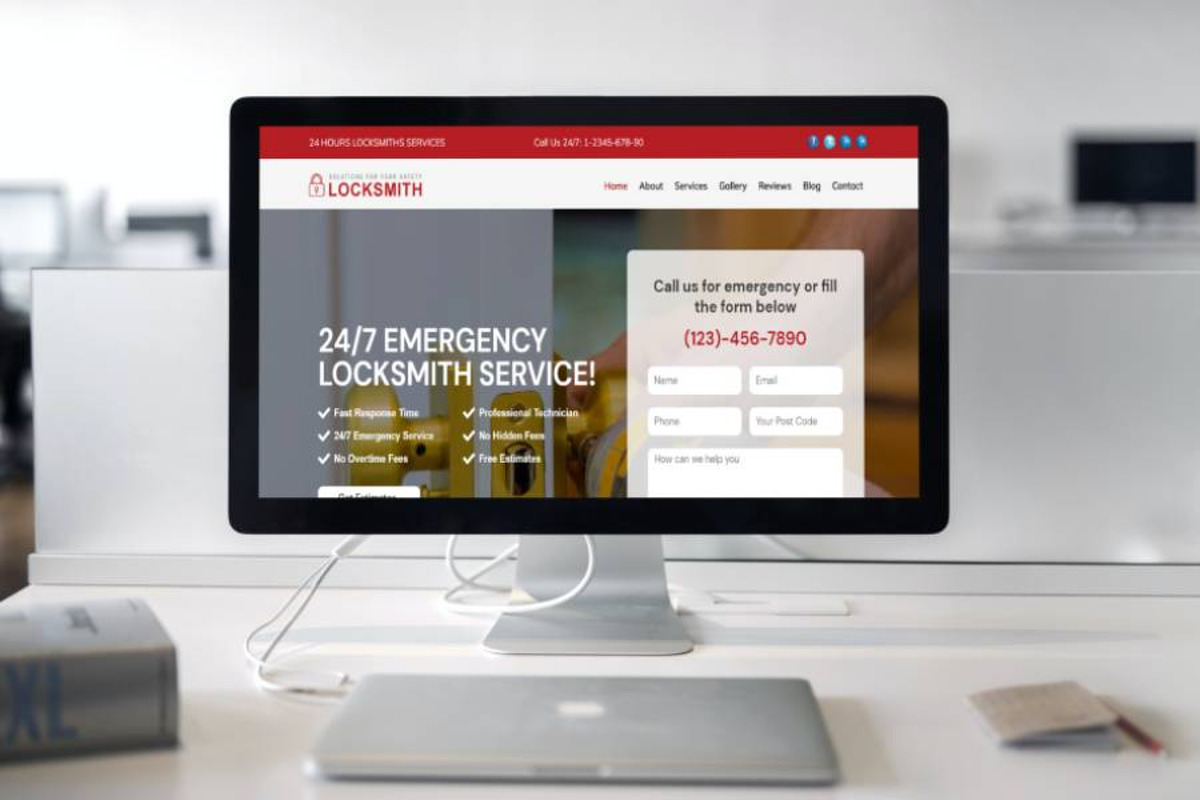 Locksmith WordPress Theme For Locksmith & Security Professionals preview 2