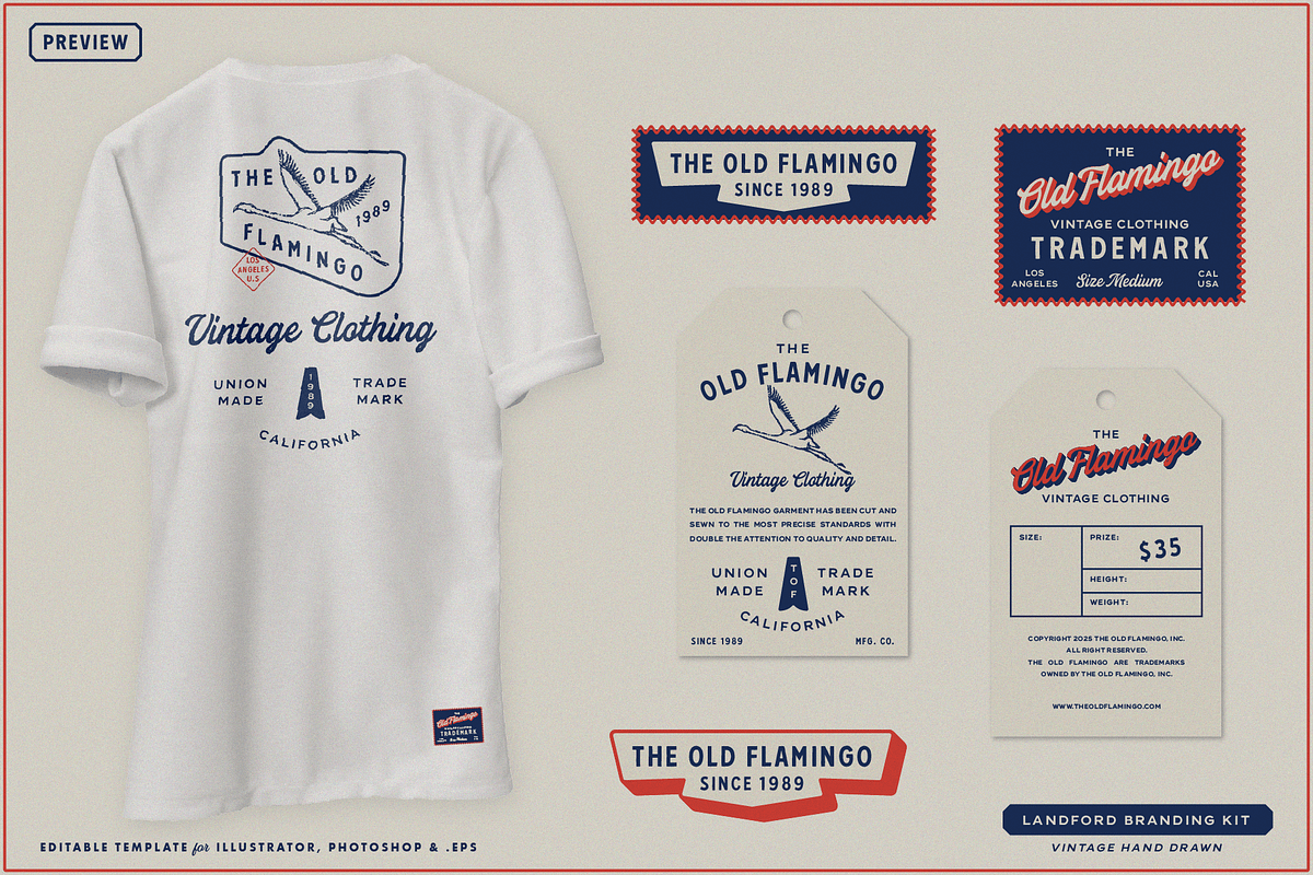 Landford Branding Kit, a Branding & Logo Template by Refolve Design (Photo 17 of 25)