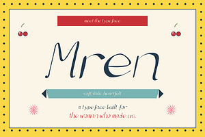 Mren — Elegant Italic Script