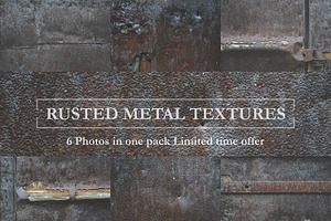 Rusted metal textures