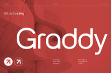Graddy – Display Sans Serif Typeface