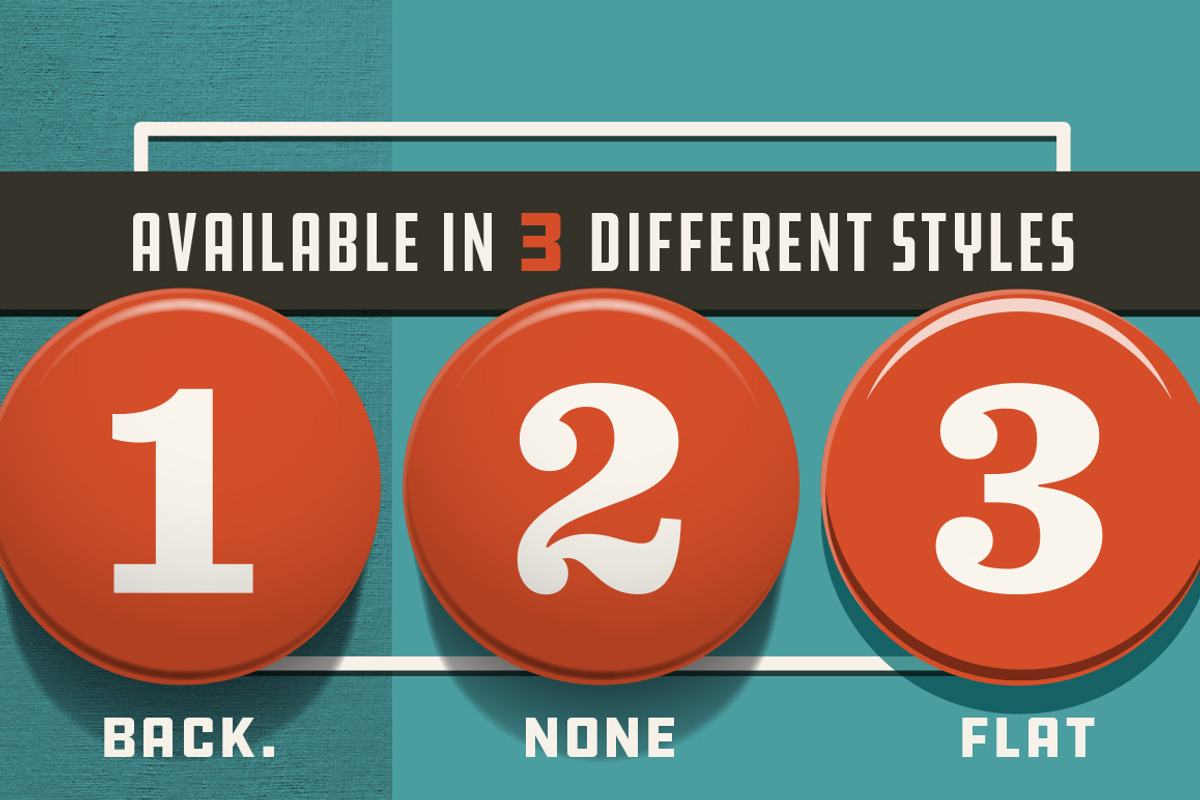 Vector Button Design Template, a Templates & Theme by WalkingStick Design (Photo 2 of 6)