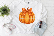 Halloween Disco Glitter Pumpkin PNG, an Illustration by Craft Nest (Thumbnail 3 of 6)