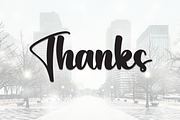 Winter City | Script Font, a Handwritten Font by Scratchones (Thumbnail 9 of 9)