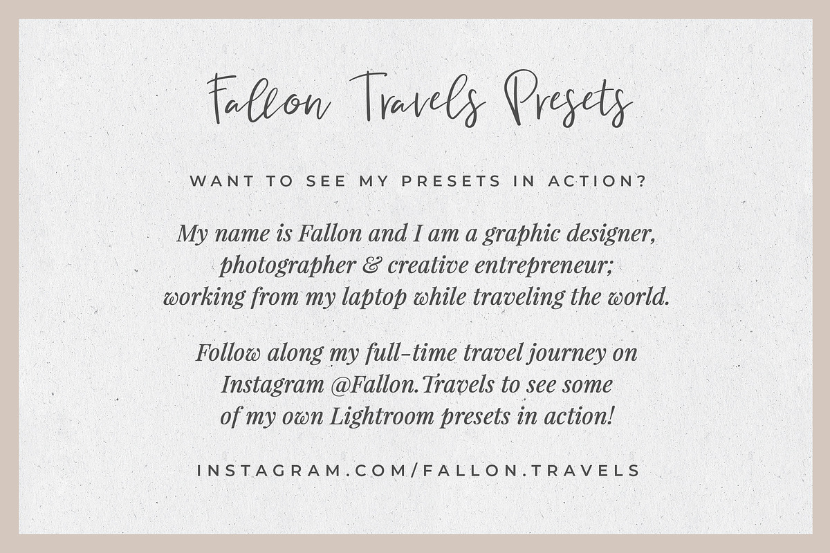 Blogger Mobile Presets preview 6