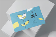 US Half Letter Size Brochure Mockups, an Advertising Mockup by megostudi0 (Thumbnail 3 of 6)